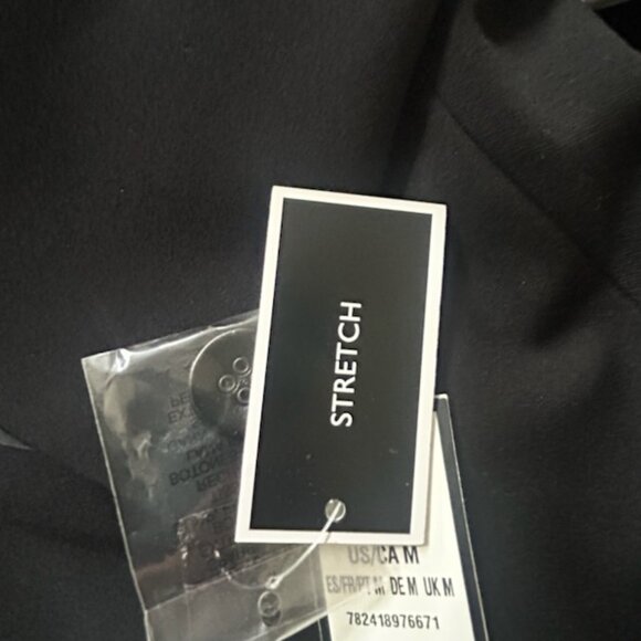 NWT Nine West Equestrian Style Cape Poncho With Leather Trim and Pockets - Picture 6 of 10